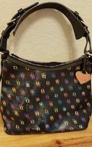 EUC Dooney & Bourke Colorful Hobo